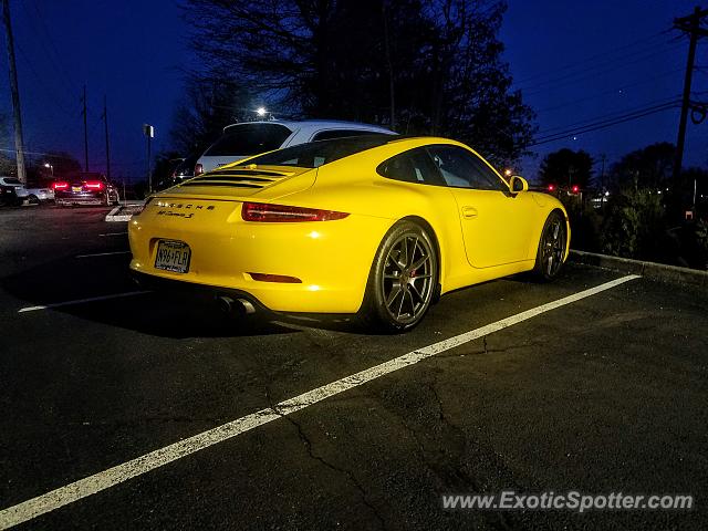 Porsche 911 spotted in Montvale, New Jersey
