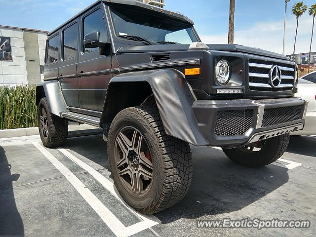 Mercedes 4x4 Squared spotted in Beverly Hills, California