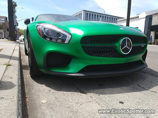 Mercedes AMG GT spotted in Beverly Hills, California