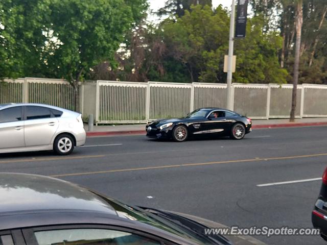 Mercedes AMG GT spotted in Hollywood, California