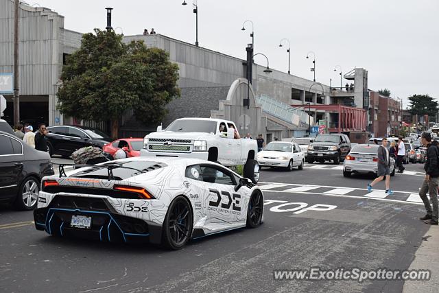 Lamborghini Huracan spotted in Monterey, California