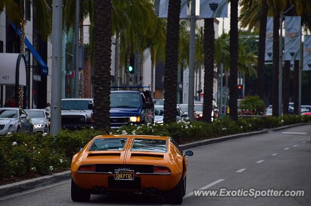 DeTomaso Mangusta spotted in Beverly Hills, California