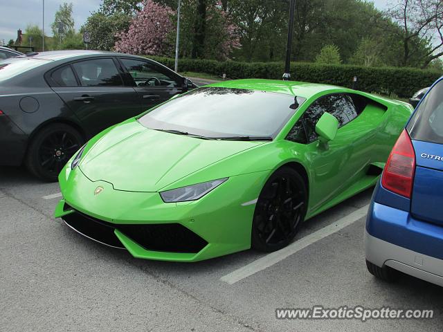 Lamborghini Huracan spotted in Goole, United Kingdom