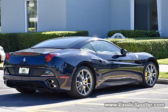 Ferrari California spotted in Palm Beach, Florida