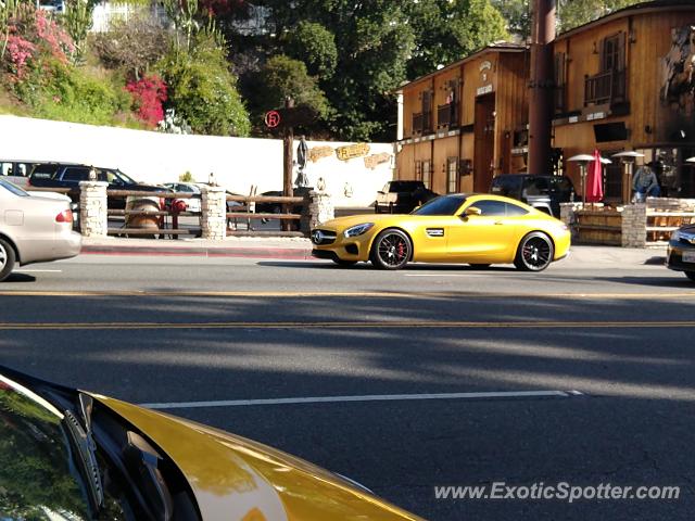 Mercedes AMG GT spotted in Hollywood, California