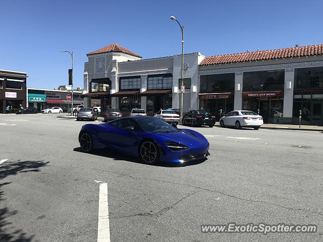 Mclaren 720S spotted in San Mateo, California