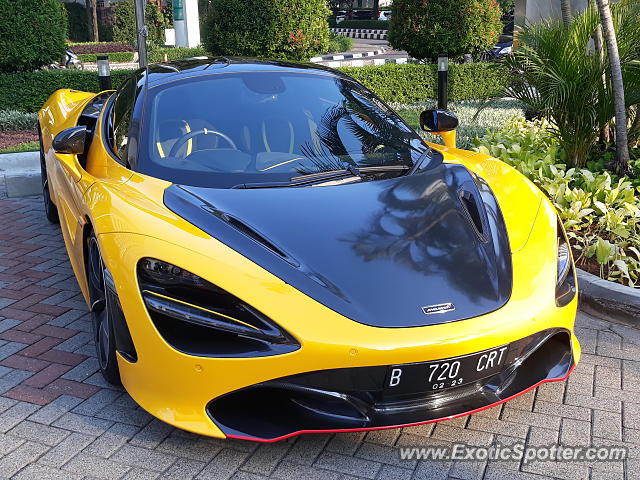 Mclaren 720S spotted in Jakarta, Indonesia