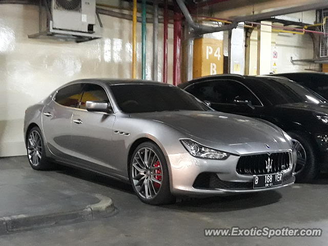 Maserati Ghibli spotted in Jakarta, Indonesia