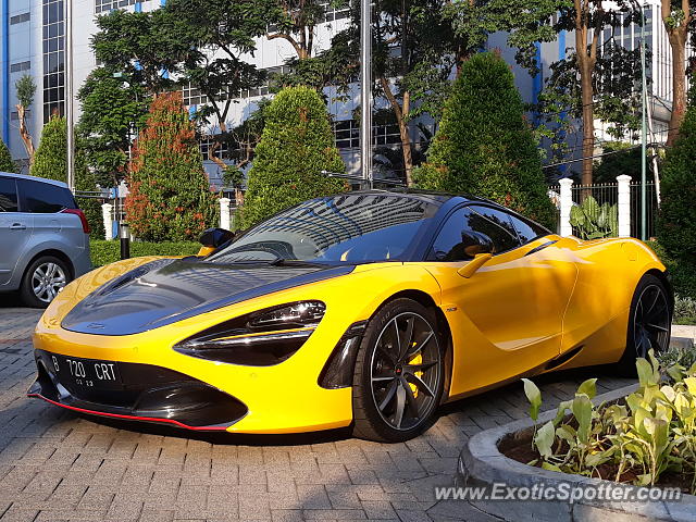 Mclaren 720S spotted in Jakarta, Indonesia