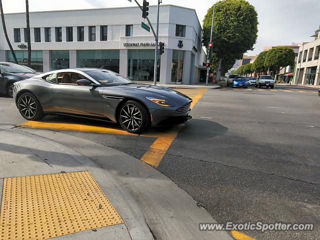 Aston Martin DB11 spotted in Beverly Hills, California