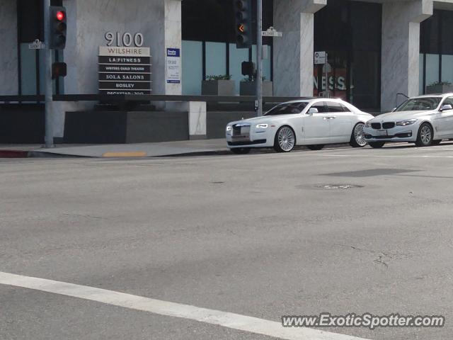 Rolls-Royce Ghost spotted in Beverly Hills, California