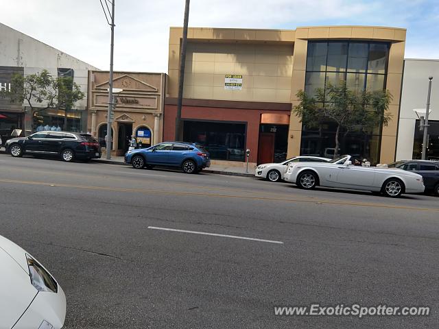 Rolls-Royce Phantom spotted in Beverly Hills, California