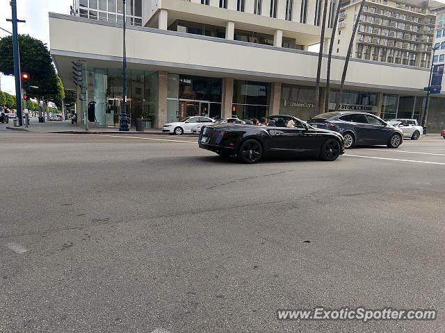 Bentley Continental spotted in Beverly hills, California