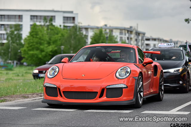 Porsche 911 GT3 spotted in Warsaw, Poland