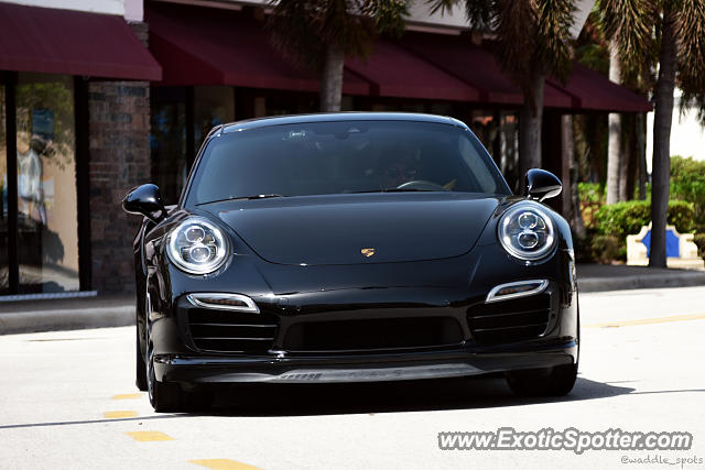 Porsche 911 Turbo spotted in Palm Beach, Florida