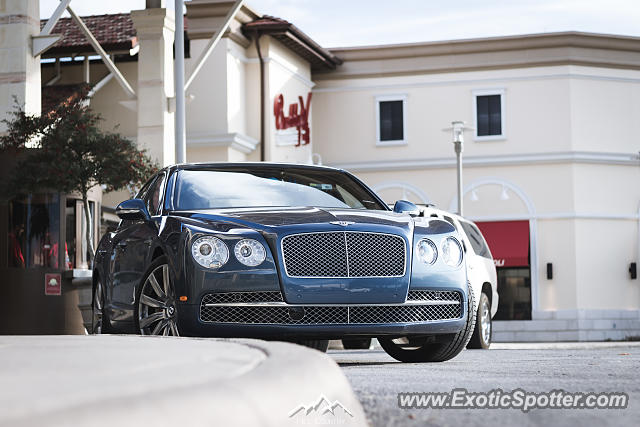 Bentley Flying Spur spotted in San Antonio, Texas