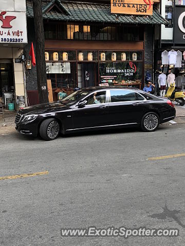 Mercedes Maybach spotted in Ho Chi Minh City, Vietnam