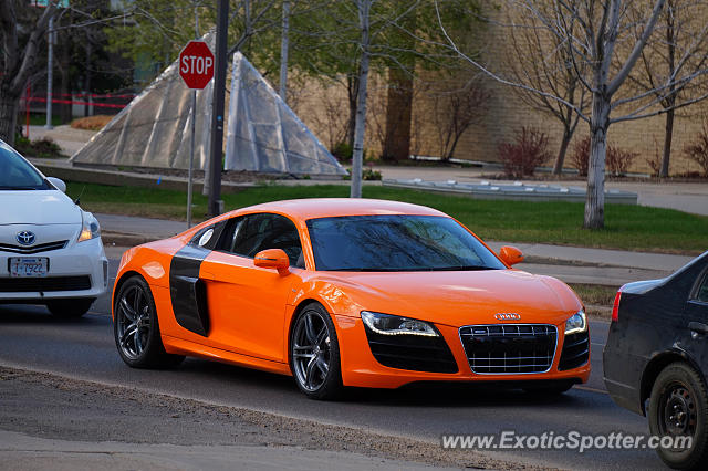 Audi R8 spotted in Edmonton, Canada