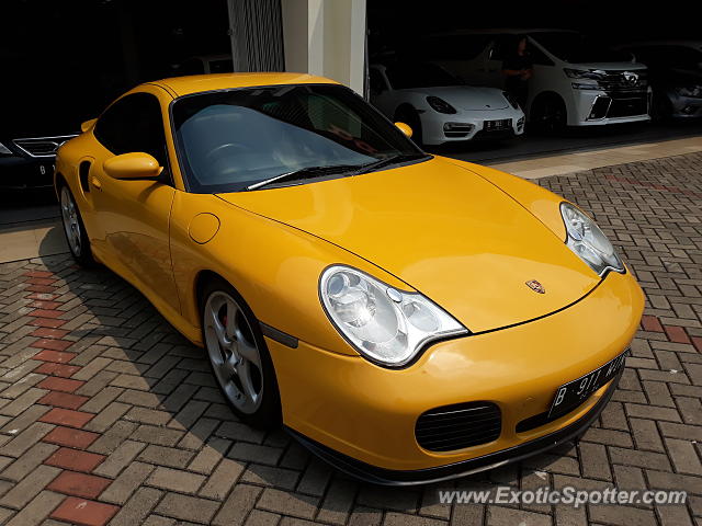 Porsche 911 Turbo spotted in Serpong, Indonesia