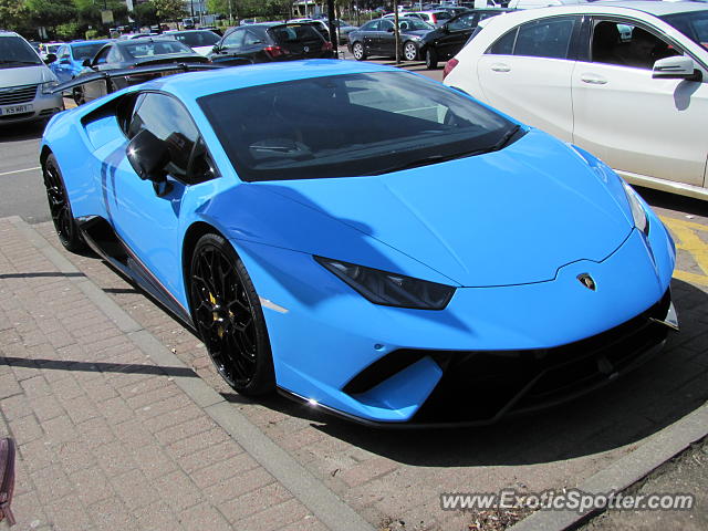 Lamborghini Huracan spotted in Hamilton, United Kingdom