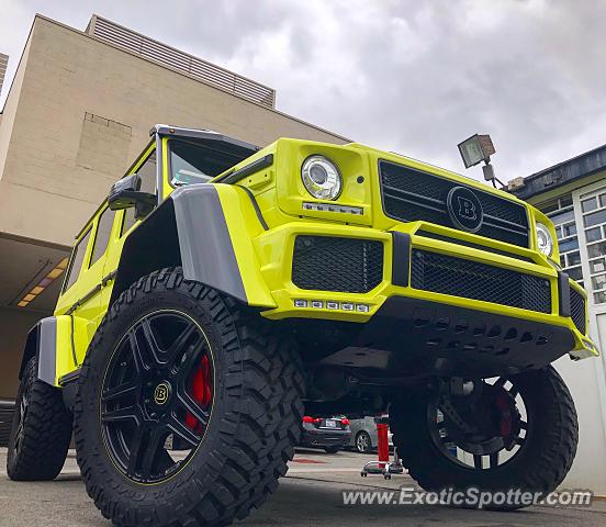 Mercedes 4x4 Squared spotted in Beverly Hills, California