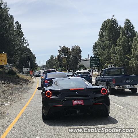 Ferrari 488 GTB spotted in San Rafael, California
