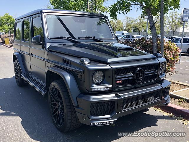 Mercedes 4x4 Squared spotted in Hayward, California