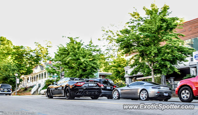 Maserati GranCabrio spotted in Raleigh, North Carolina