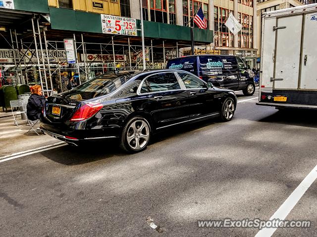 Mercedes Maybach spotted in Manhattan, New York