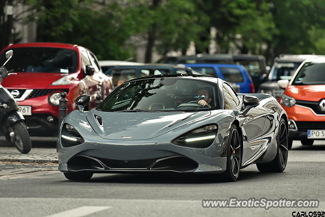 Mclaren 720S spotted in Warsaw, Poland