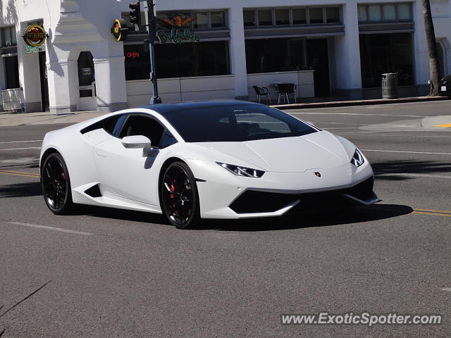 Lamborghini Huracan spotted in Beverly Hills, California