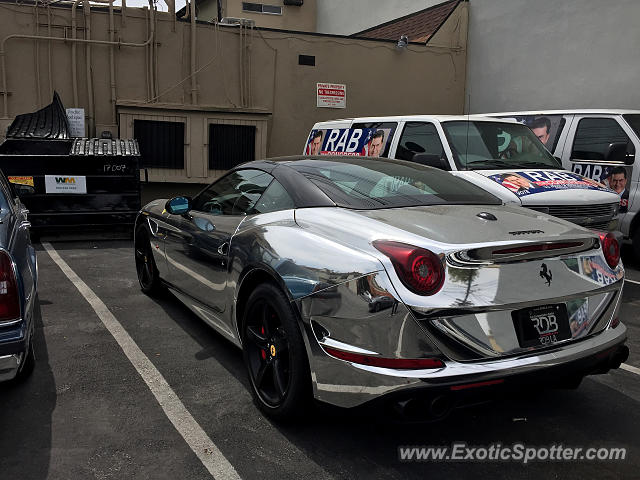 Ferrari California spotted in Tarzana, California