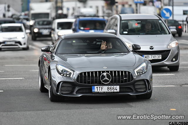 Mercedes AMG GT spotted in Warsaw, Poland