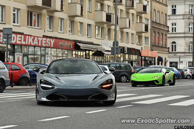 Mclaren 720S spotted in Warsaw, Poland