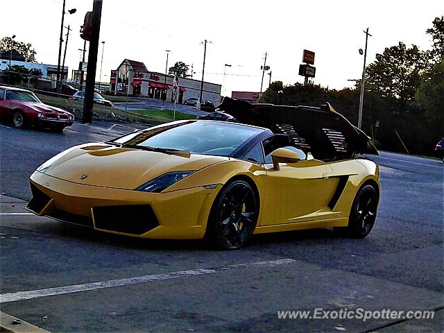 Lamborghini Gallardo spotted in Atlanta, Georgia