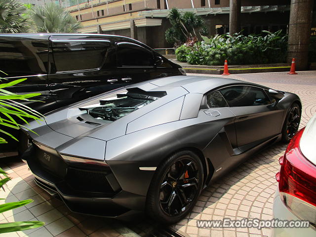 Lamborghini Aventador spotted in Kuala lumpur, Malaysia