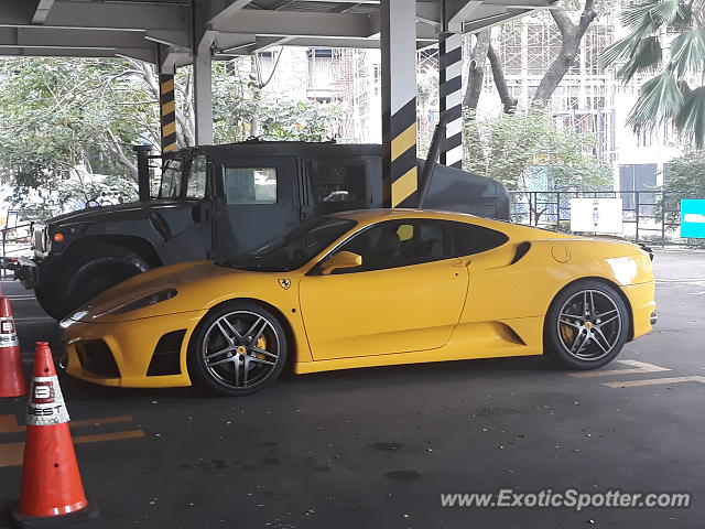 Ferrari F430 spotted in Jakarta, Indonesia