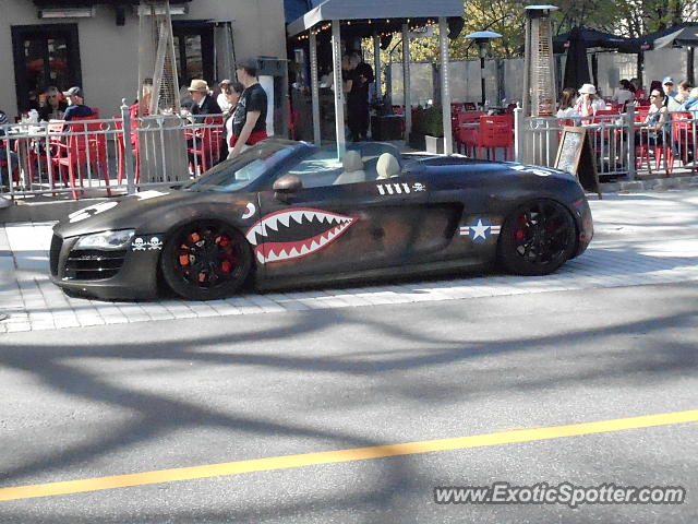 Audi R8 spotted in Quebec City, Canada