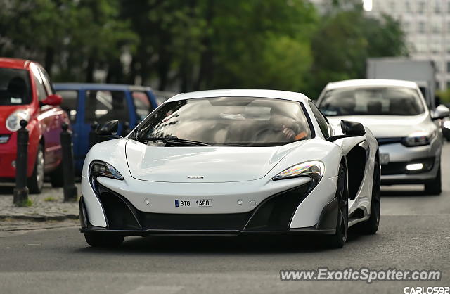 Mclaren 675LT spotted in Warsaw, Poland