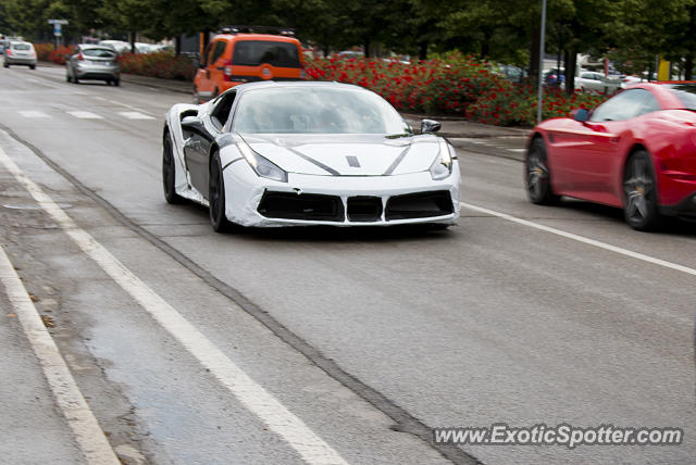 Ferrari 488 GTB spotted in Bologna, Italy