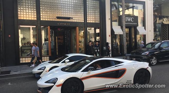 Mclaren 570S spotted in Beverly Hills, California