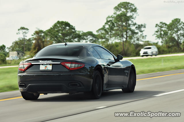 Maserati GranTurismo spotted in Jupiter, Florida