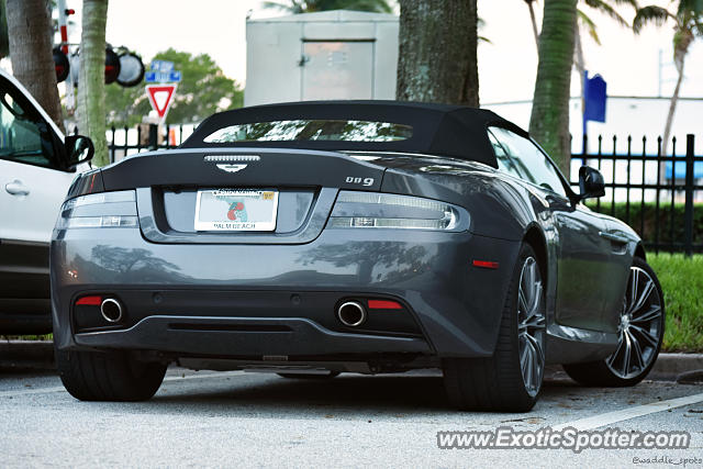 Aston Martin DB9 spotted in Stuart, Florida