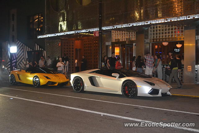 Lamborghini Aventador spotted in Manhattan, New York