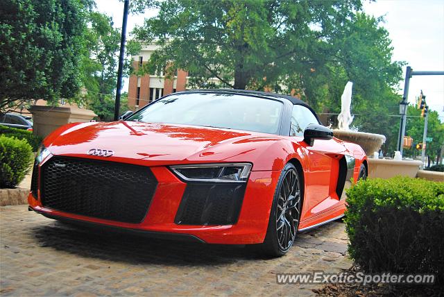 Audi R8 spotted in Buckhead, Georgia