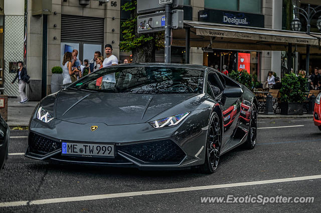 Lamborghini Huracan spotted in Düsseldorf, Germany