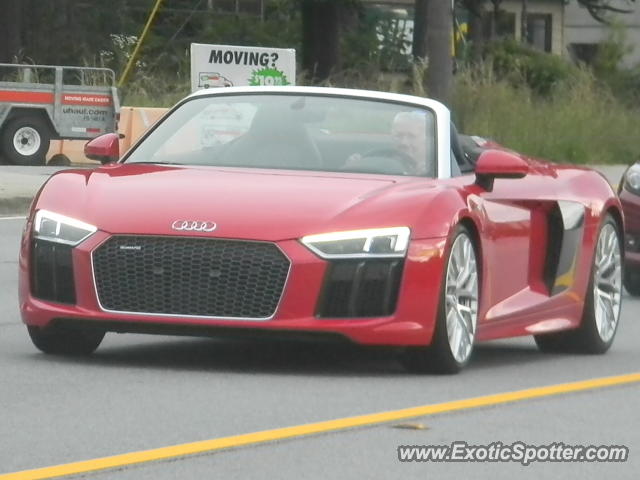 Audi R8 spotted in Buckhead, Georgia