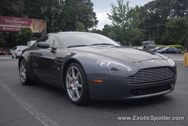 Aston Martin Vantage spotted in Buckhead, Georgia