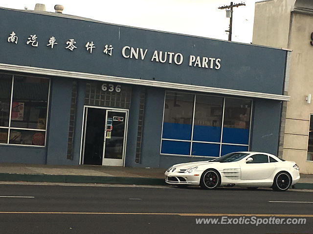 Mercedes SLR spotted in Alhambra, California