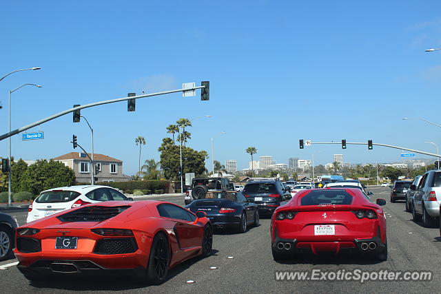 Ferrari 812 Superfast spotted in Newport Beach, California